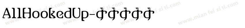 AllHookedUp字体转换