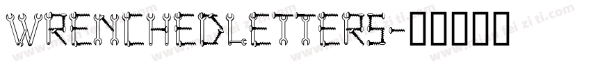WrenchedLetters字体转换