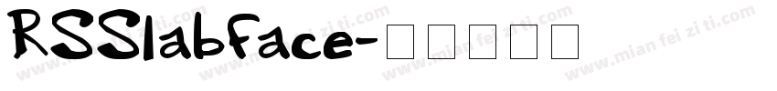 RSSlabface字体转换
