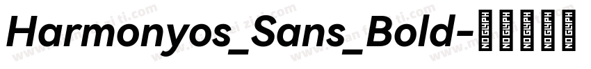 Harmonyos_Sans_Bold字体转换