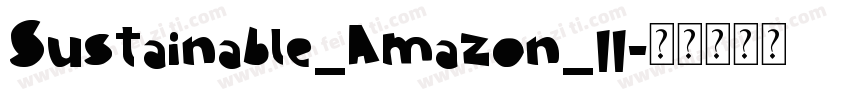 Sustainable_Amazon_II字体转换