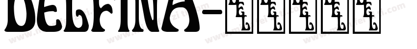 Delfina字体转换