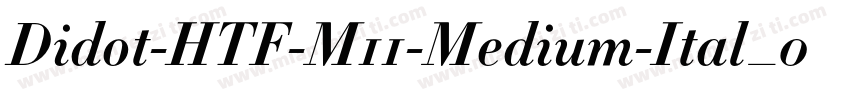 Didot-HTF-M11-Medium-Ital_0手机版字体转换