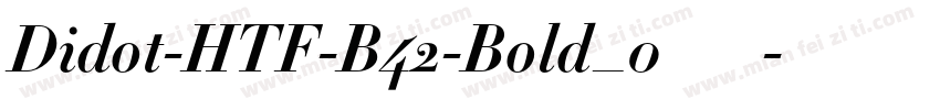 Didot-HTF-B42-Bold_0手机版字体转换