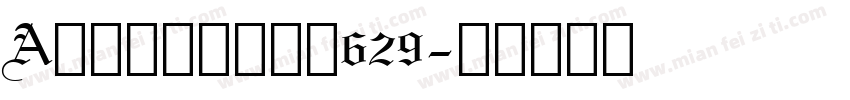 A金老爸江湖天子笑629字体转换