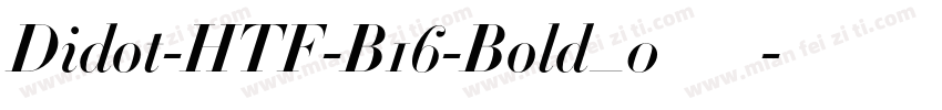 Didot-HTF-B16-Bold_0手机版字体转换