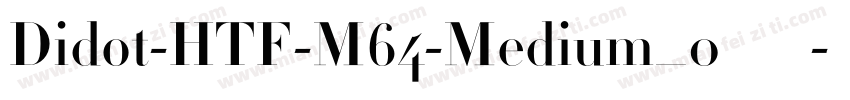 Didot-HTF-M64-Medium_0手机版字体转换