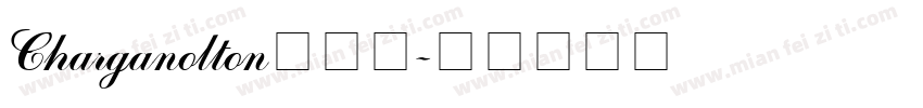 Charganolton生成器字体转换