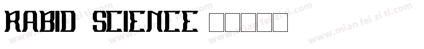 Rabid_Science字体转换