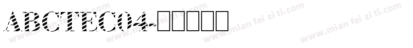 ABCTEC04字体转换