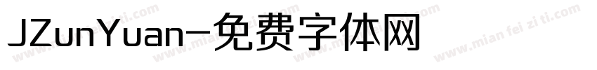 JZunYuan字体转换