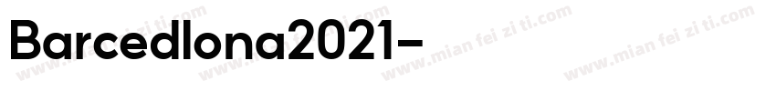 Barcedlona2021字体转换