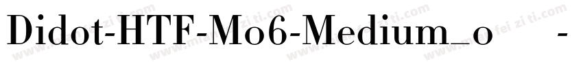 Didot-HTF-M06-Medium_0手机版字体转换