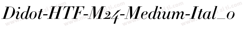 Didot-HTF-M24-Medium-Ital_0手机版字体转换