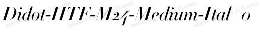 Didot-HTF-M24-Medium-Ital_0手机版字体转换