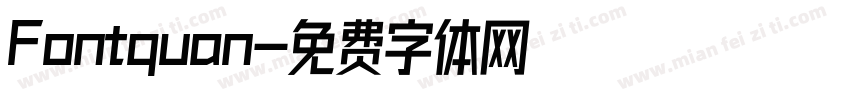 Fontquan字体转换