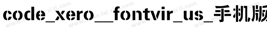 code_xero__fontvir_us_手机版字体转换