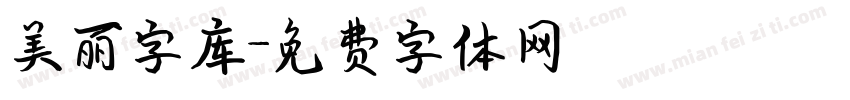 美丽字库字体转换