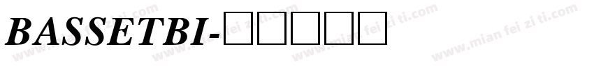 BASSETBI字体转换