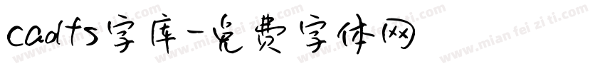 cadfs字库字体转换