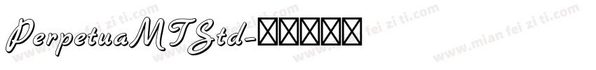 PerpetuaMTStd字体转换