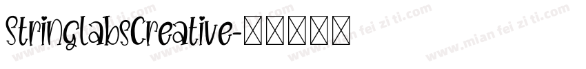 StringlabsCreative字体转换