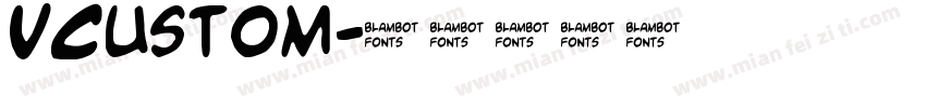 VCustom字体转换