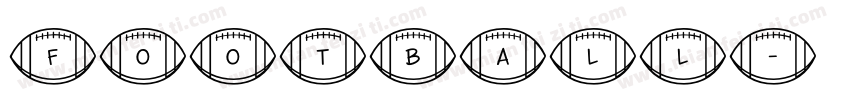 football字体转换