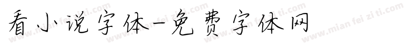 看小说字体字体转换