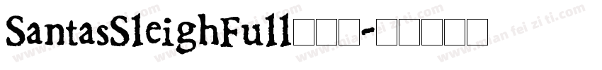 SantasSleighFull转换器字体转换