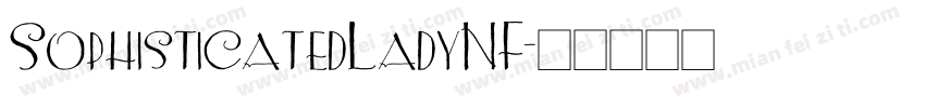 SophisticatedLadyNF字体转换