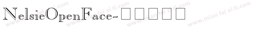 NelsieOpenFace字体转换