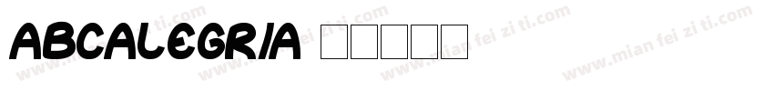 AbcAlegria字体转换