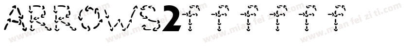 ARROWS2字体转换