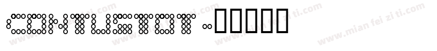 ContusTOT字体转换