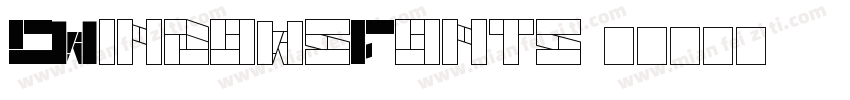 CWindowsFonts字体转换