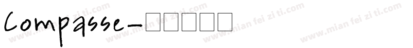 Compasse字体转换
