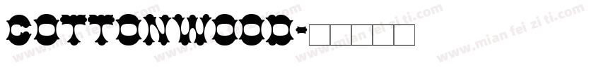 Cottonwood字体转换