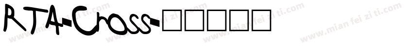 RTA-Cross字体转换