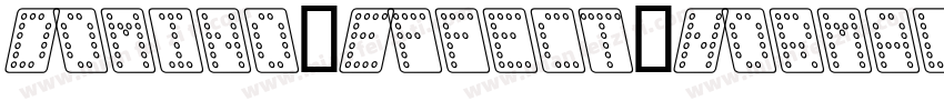 Domino-Effect-Normal字体转换