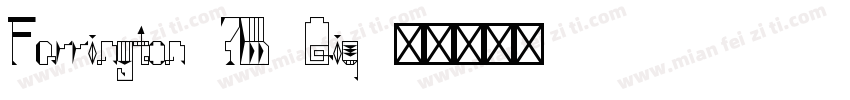 Farrington-7B-Qiq字体转换