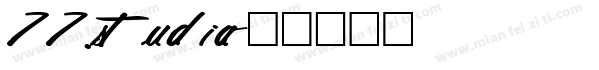 77.studia字体转换