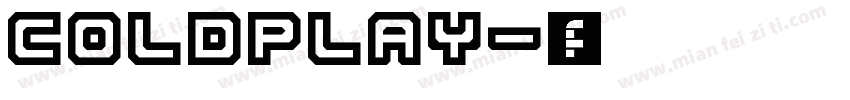 coldplay字体转换