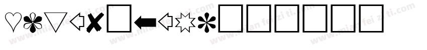 Tro4b-24pt字体转换