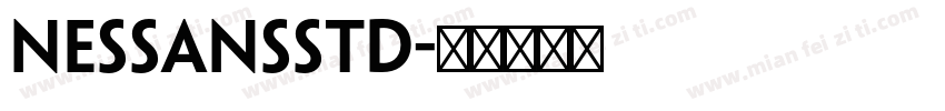 NesSansStd字体转换