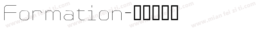 Formation字体转换