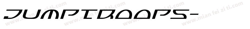 Jumptroops字体转换