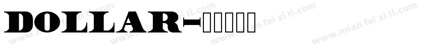 Dollar字体转换