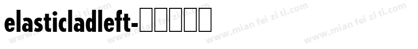 elasticladleft字体转换