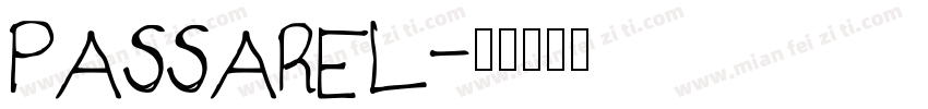 PASSAREL字体转换